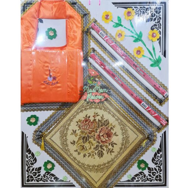 พวงหรีดของใช้พระ MK05
