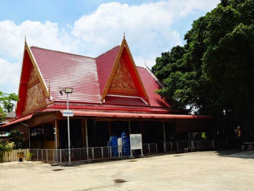 ศาลาทองวงศ์ ศาลาจัดงานศพภายในวัดแก้วพิทักษ์เจริญธรรม
