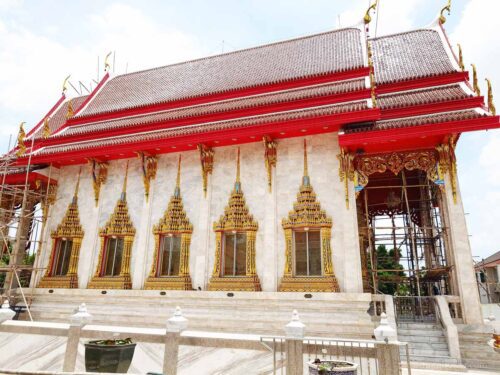 พระอุโบสถประจำวัดแก้วพิทักษ์เจริญธรรม