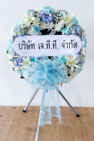 พวงหรีดพัดลมขนาดใหญ่ FC07